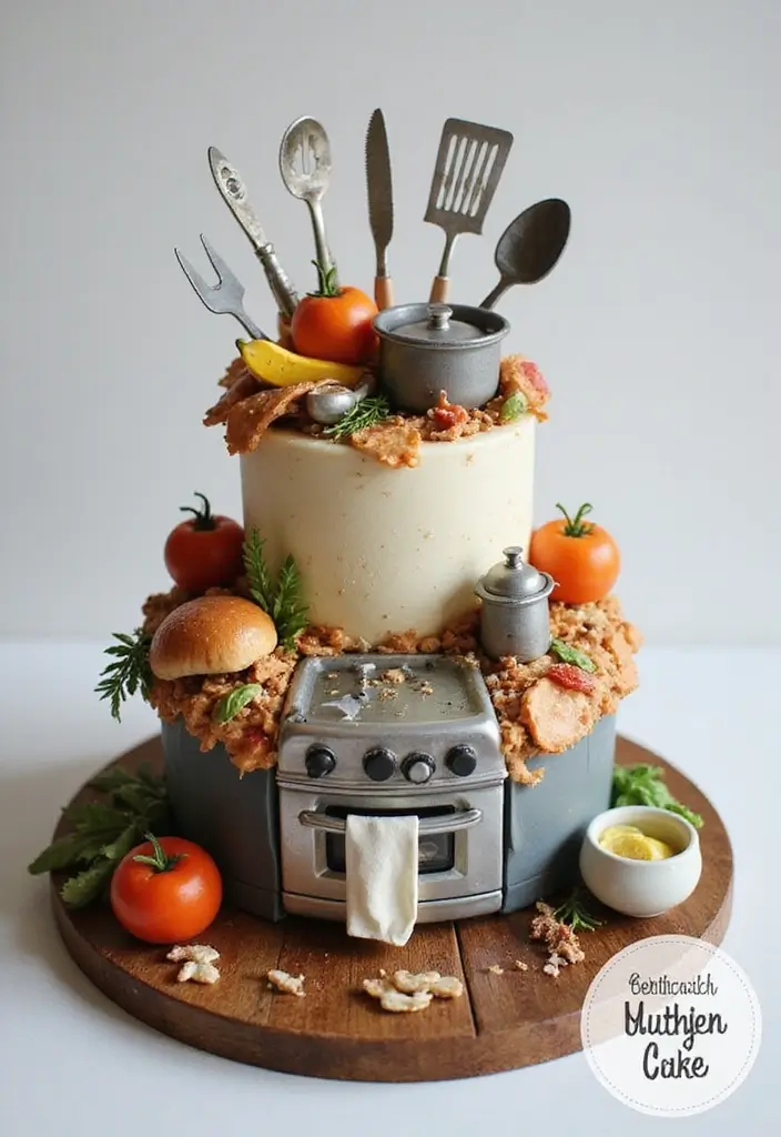 25+ Groom Cake Ideas That Are Fun - 12. Culinary Themed