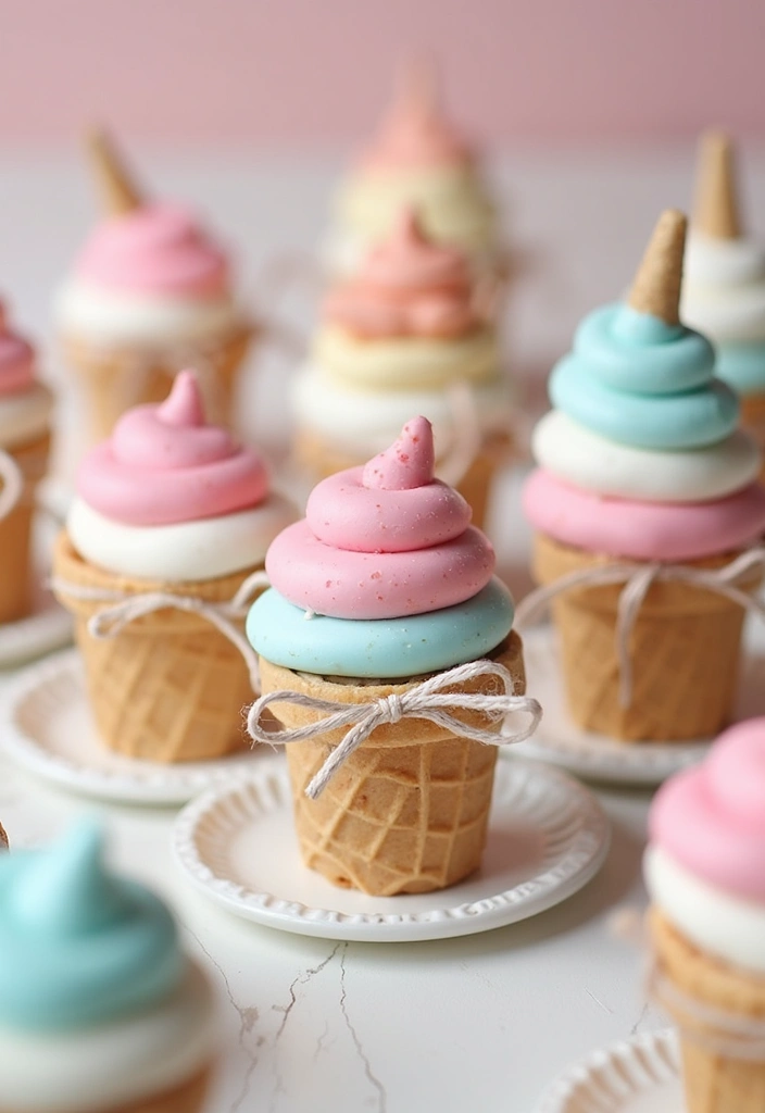 25+ Ice Cream Bridal Shower Ideas for a Sweet Summer Party - 10. Ice Cream Party Favors