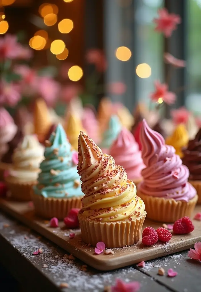 25+ Ice Cream Bridal Shower Ideas for a Sweet Summer Party - 25. Ice Cream Dessert Table