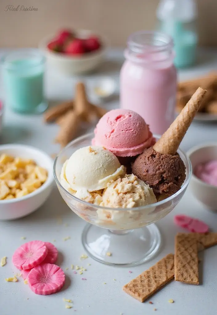 25+ Ice Cream Bridal Shower Ideas for a Sweet Summer Party - 7. Custom Ice Cream Flavors for the Bride