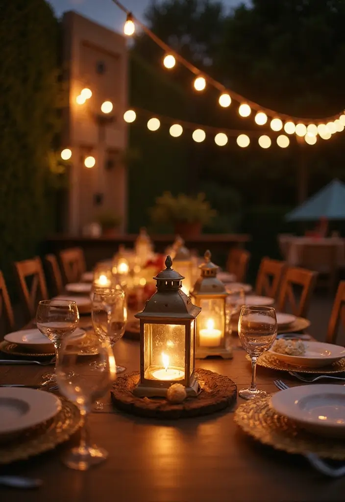 25+ Italian-Themed Bridal Shower Ideas for a Romantic Festa 64 25+ Italian-Themed Bridal Shower Ideas for a Romantic Festa - 10. Romantic Lighting