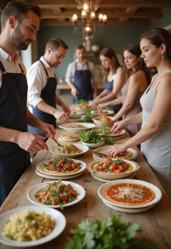 25+ Italian-Themed Bridal Shower Ideas for a Romantic Festa 141 25+ Italian-Themed Bridal Shower Ideas for a Romantic Festa - 23. Italian Cooking Demos