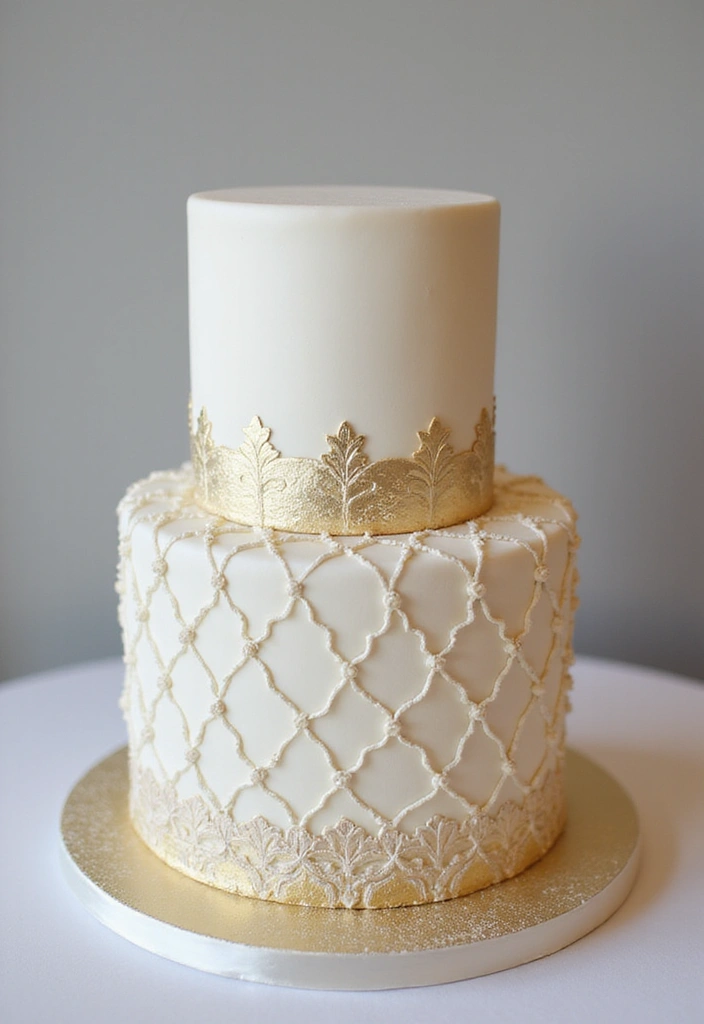 25+ Law Cake Ideas for Lawyers: Perfect Wedding Cakes for Graduates & Legal Eagles - 3. Scales of Justice Delight