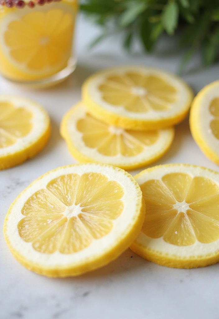 25+ Lemon-Themed Bridal Shower Ideas That Are Fresh and Fun 64 25+ Lemon-Themed Bridal Shower Ideas That Are Fresh and Fun - 10. Lemon Slice Coasters