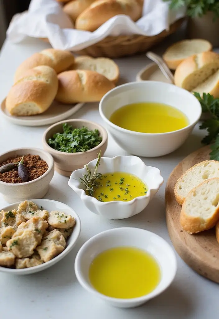 25+ Lemon-Themed Bridal Shower Ideas That Are Fresh and Fun 105 25+ Lemon-Themed Bridal Shower Ideas That Are Fresh and Fun - 17. Lemon-Infused Olive Oil Dipping Station