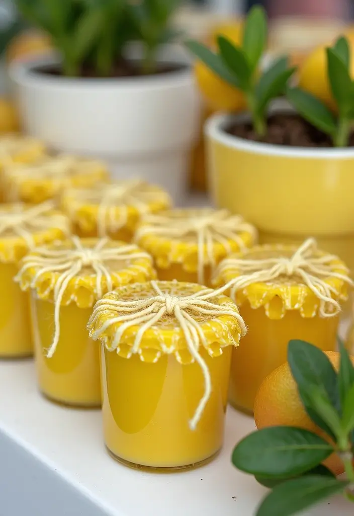 25+ Lemon-Themed Bridal Shower Ideas That Are Fresh and Fun 36 25+ Lemon-Themed Bridal Shower Ideas That Are Fresh and Fun - 6. Lemon Party Favors