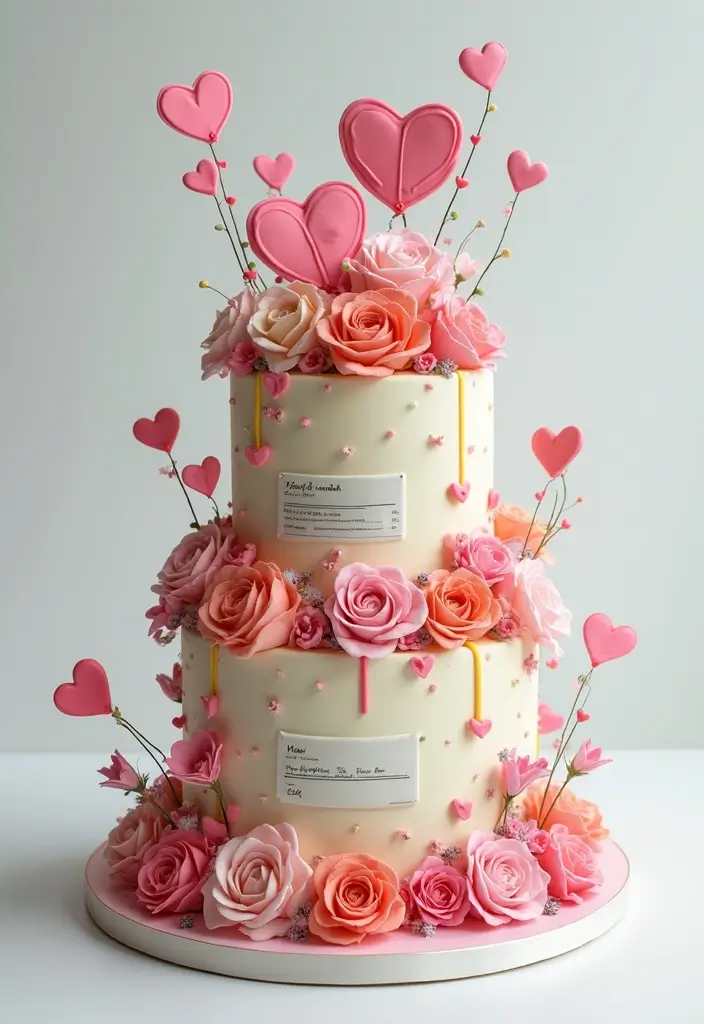 25+ Pharmacist Cake Ideas That Are Clever - 18. Prescription Love Cake