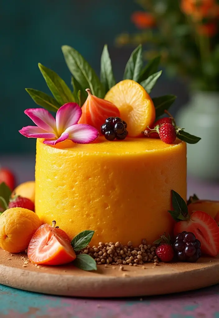 25+ Quince Cake Ideas for a Glamorous Sweet 15 Party 61 25+ Quince Cake Ideas for a Glamorous Sweet 15 Party - 11. Exotic Flavor Fusion