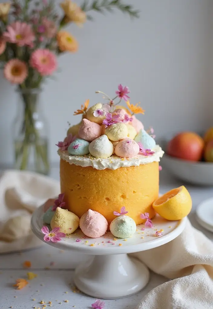 25+ Quince Cake Ideas for a Glamorous Sweet 15 Party 99 25+ Quince Cake Ideas for a Glamorous Sweet 15 Party - 17. Marvelous Meringue Kisses