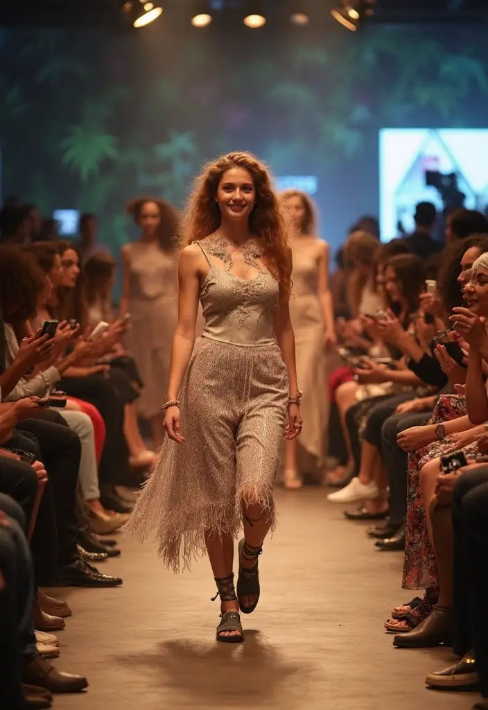 25+ Romantic Date Night Bridal Shower Ideas for Modern Couples - 23. Sustainable Fashion Show