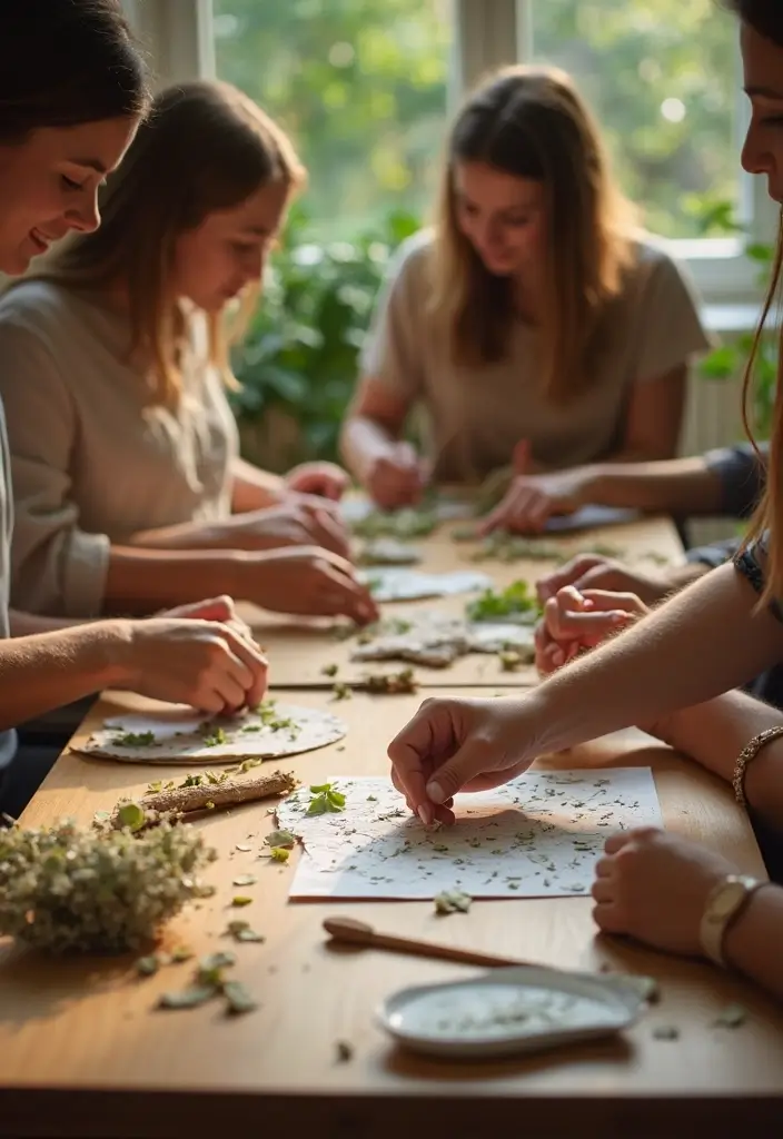 25+ Romantic Date Night Bridal Shower Ideas for Modern Couples - 5. DIY Eco-Friendly Craft Night