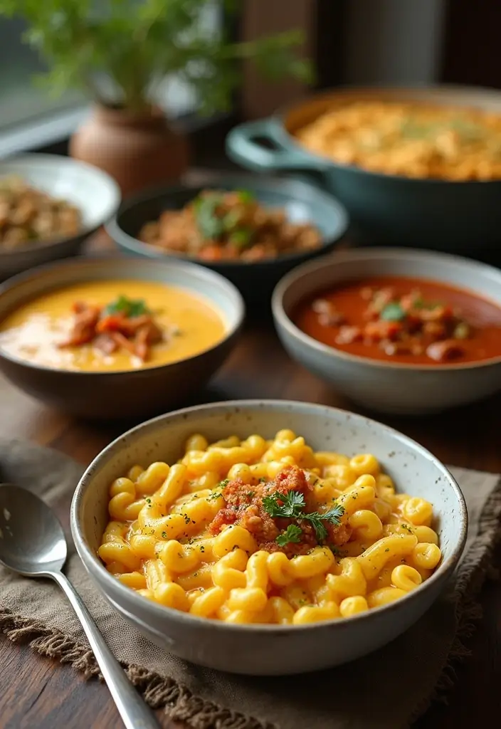 25+ Simple Bridal Shower Ideas for an Effortless Celebration - 11. Comfort Food Favorites