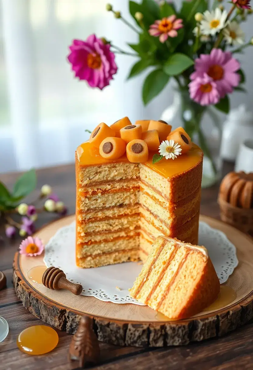 25+ Small Wedding Cake Ideas That Are Elegant and Affordable - 9. Traditional Polish Honey Cake