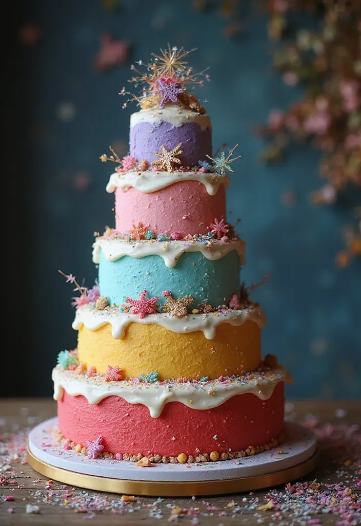 25+ Snow White Cake Ideas for a Classic Fairytale Party - 15. The Fairy Tale Fantasy Cake