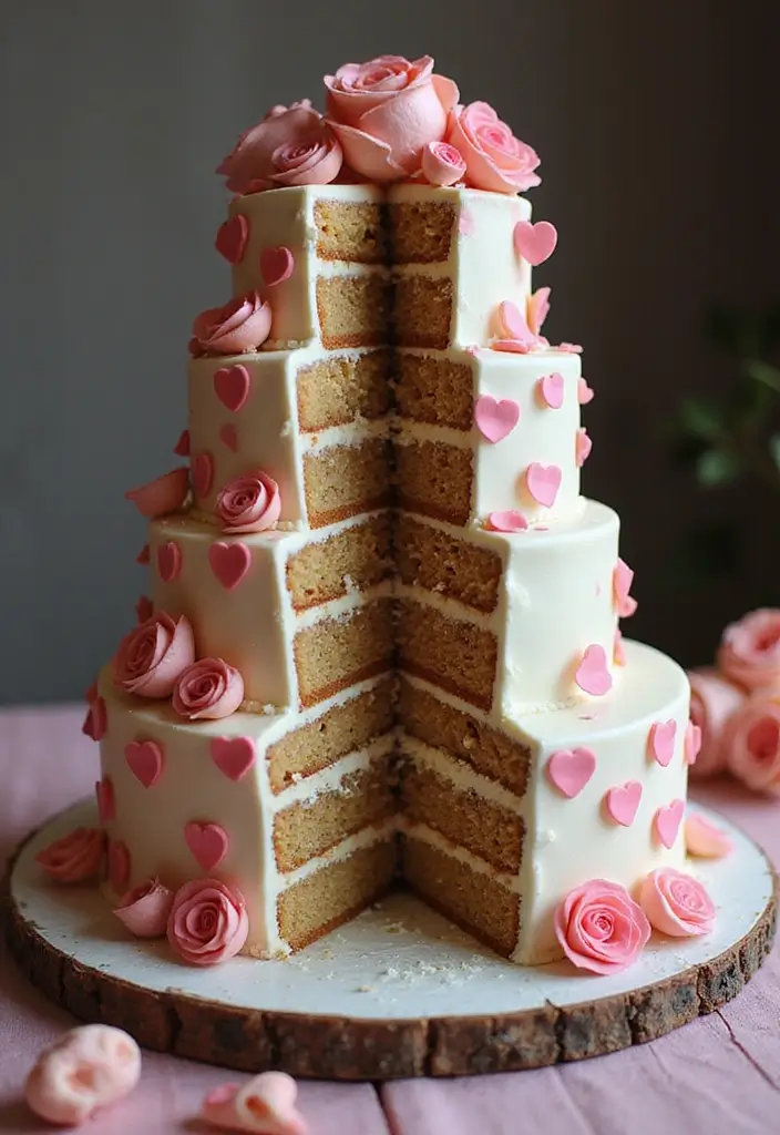 25+ Snow White Cake Ideas for a Classic Fairytale Party - 24. The Fairy Tale Love Story Cake