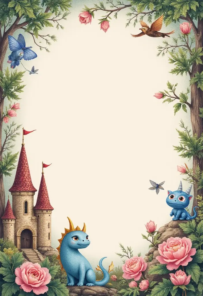 25+ Sweet and Funny Bridal Shower Card Ideas You’ll Want to Copy - 14. Whimsical Wonderland: Fantasy Themes