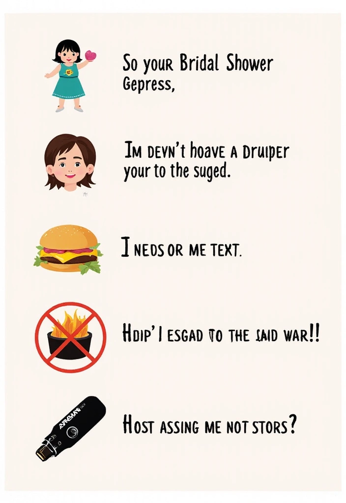 25+ Sweet and Funny Bridal Shower Card Ideas You’ll Want to Copy - 23. Just for Laughs: Comedic Cards