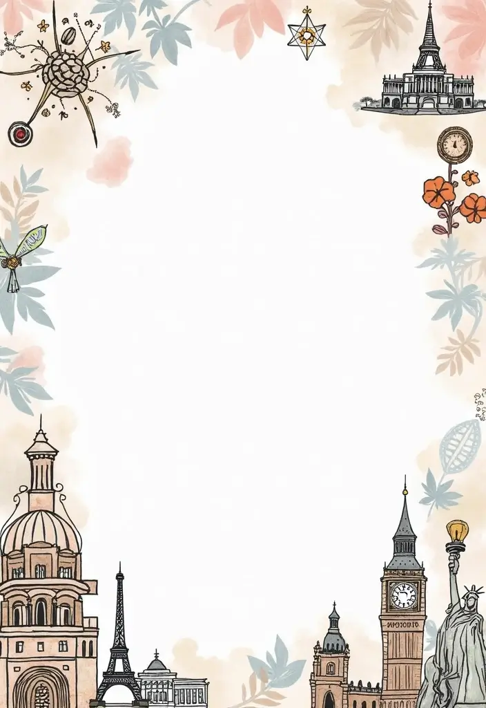 25+ Sweet and Funny Bridal Shower Card Ideas You’ll Want to Copy - 5. Travel Lovers: Around the World