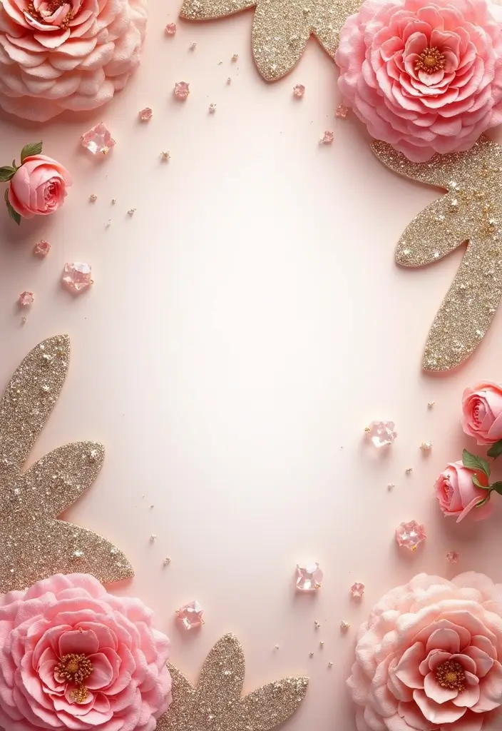 25+ Sweet and Funny Bridal Shower Card Ideas You’ll Want to Copy - 8. Glitter and Glam: Shimmering Cards