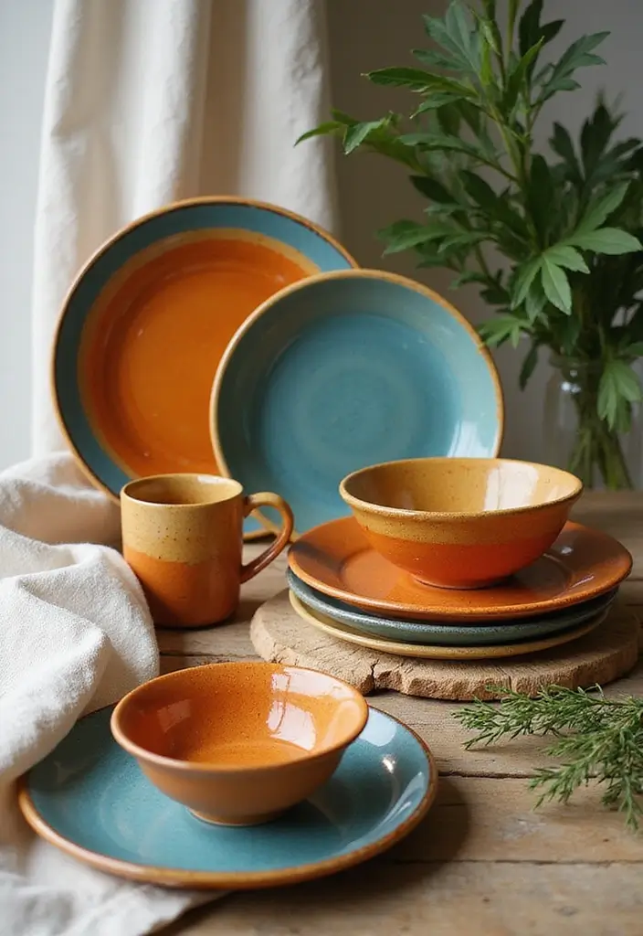 25+ Thoughtful Bridal Shower Gift Ideas for Every Bride-To-Be - 1. Handmade Ceramic Dinnerware