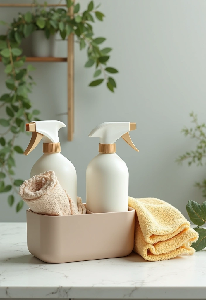 25+ Thoughtful Bridal Shower Gift Ideas for Every Bride-To-Be - 14. Natural Cleaning Supplies Kit