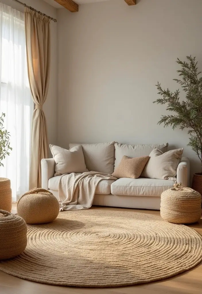 25+ Thoughtful Bridal Shower Gift Ideas for Every Bride-To-Be - 21. Natural Fiber Rugs