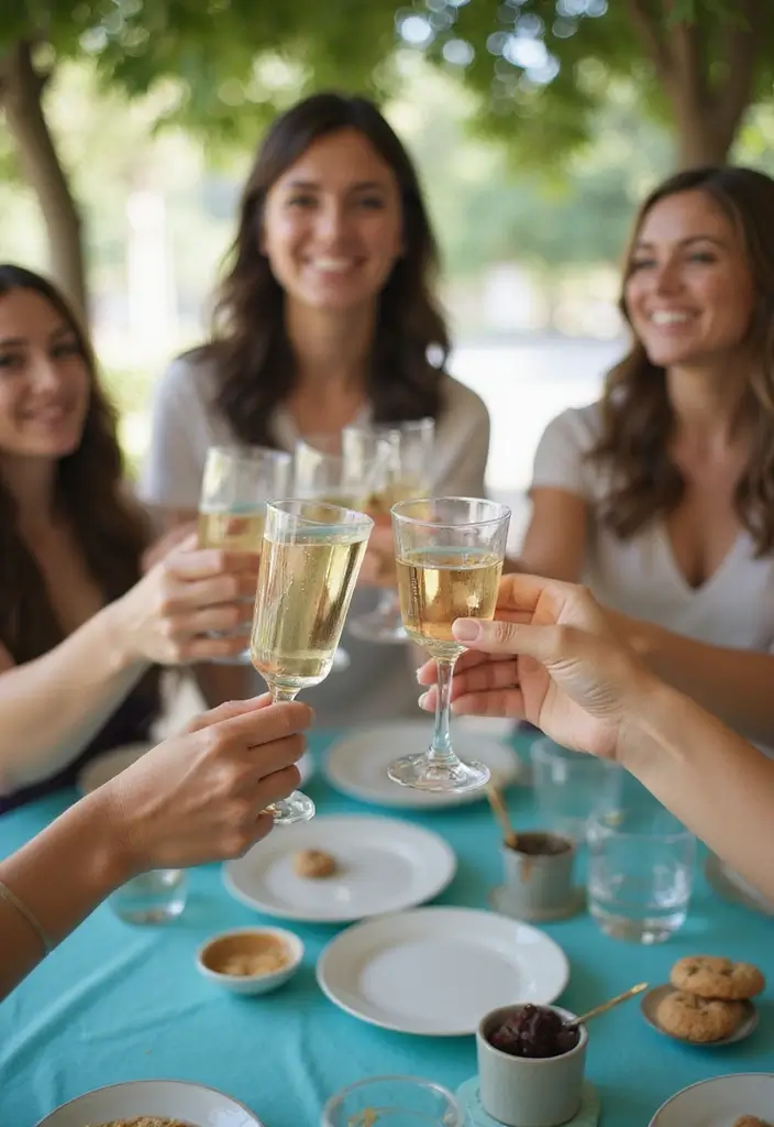 25+ Tiffany & Co Bridal Shower Ideas in Iconic Blue Style - 24. Tiffany Blue Themed Invocation