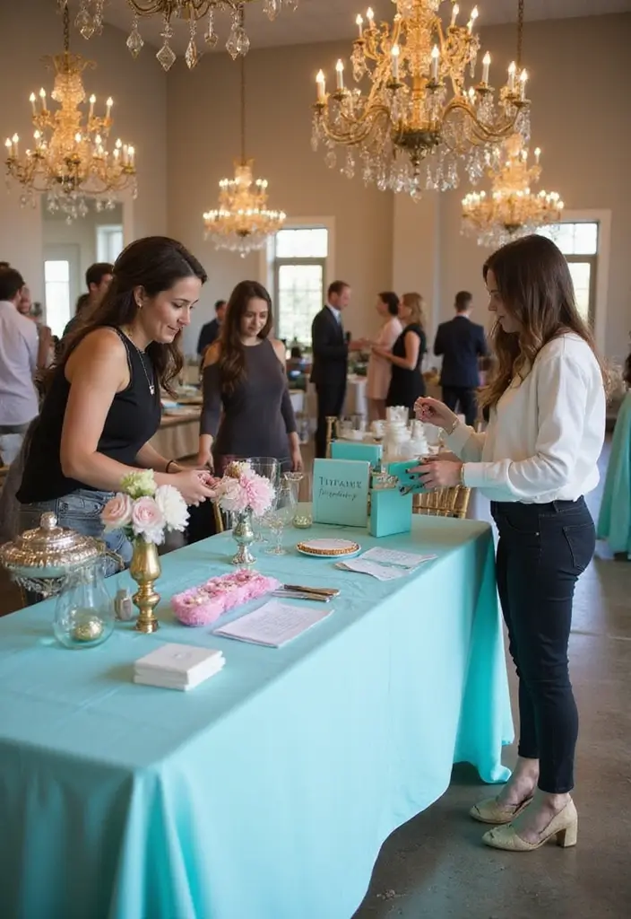 25+ Tiffany & Co Bridal Shower Ideas in Iconic Blue Style - 7. Bridal Shower Games with a Tiffany Twist