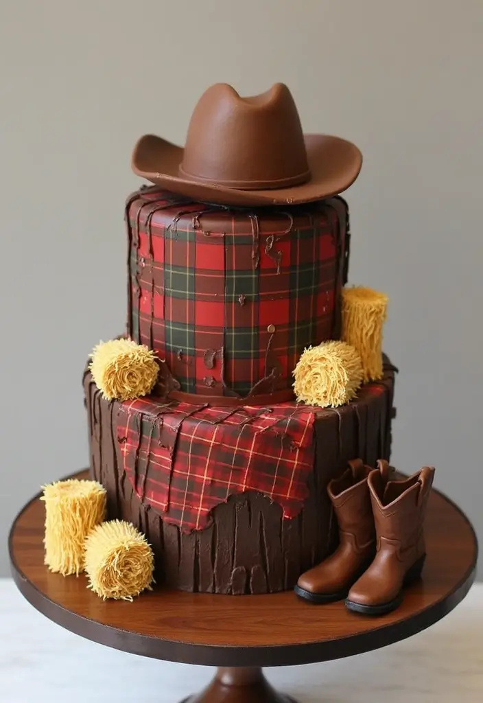 25+ Toy Story Cake Ideas for Buzz & Woody Fans 8 25+ Toy Story Cake Ideas for Buzz & Woody Fans - 2. Woody's Wild West Cake