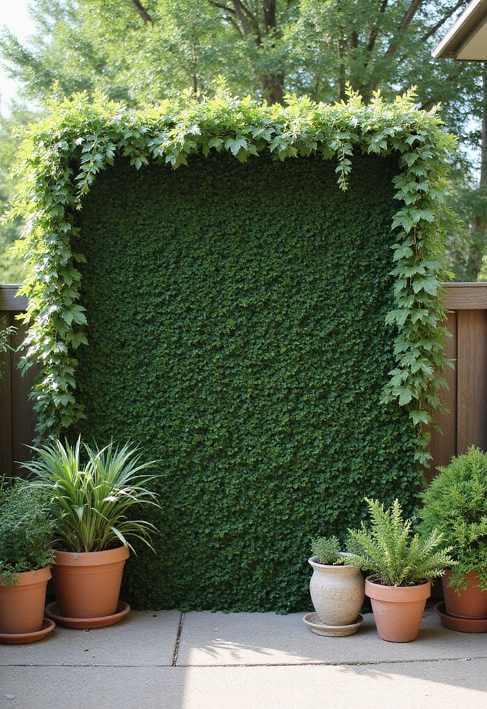 30 BBQ Bridal Shower Ideas for a Fun Backyard Bash - 26. Greenery Backdrop