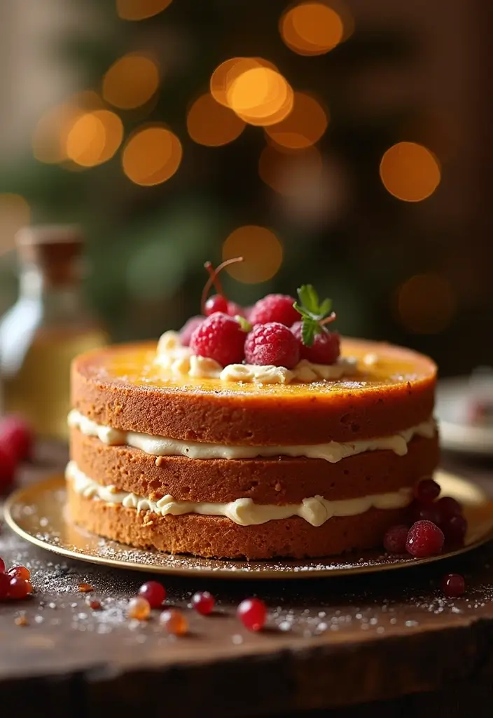 30+ Birthday Cake Ideas That’ll Make Every Celebration Sweet - 14. Alcohol-Infused Cake