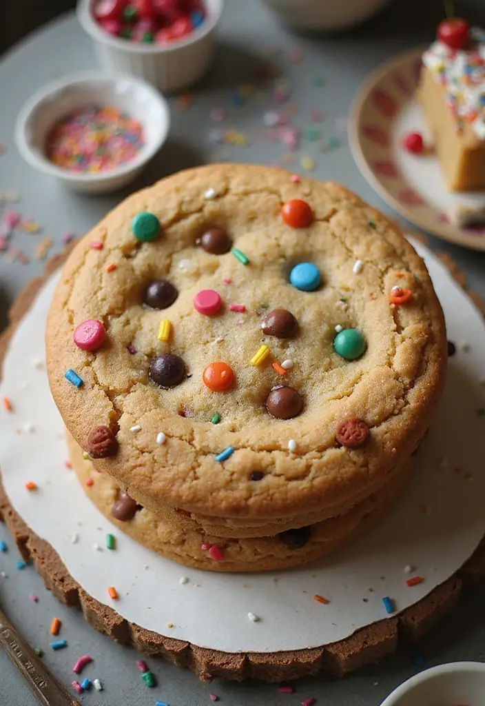 30+ Birthday Cake Ideas That’ll Make Every Celebration Sweet - 16. Cookie Cake