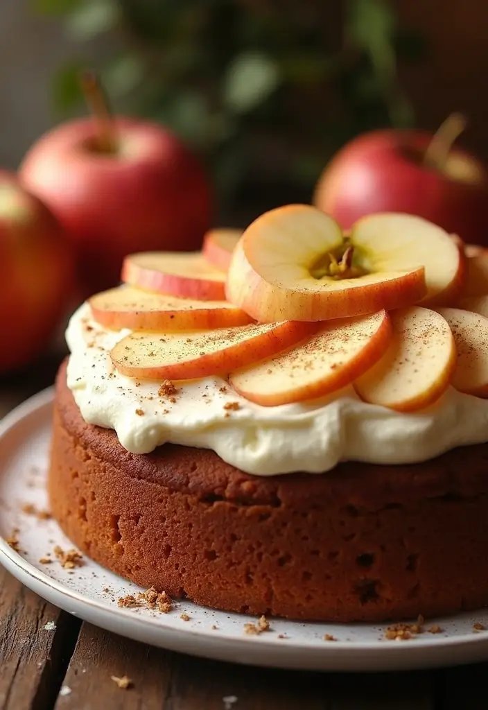 30+ Birthday Cake Ideas That’ll Make Every Celebration Sweet - 24. Apple Spice Cake