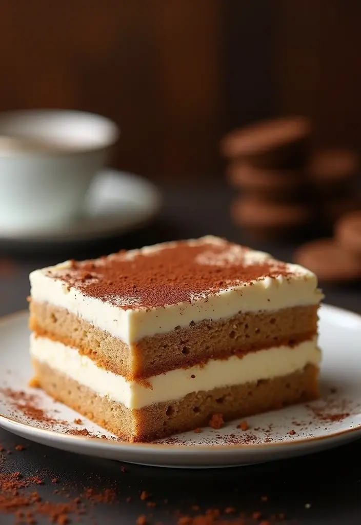 30+ Birthday Cake Ideas That’ll Make Every Celebration Sweet - 30. Tiramisu Cake
