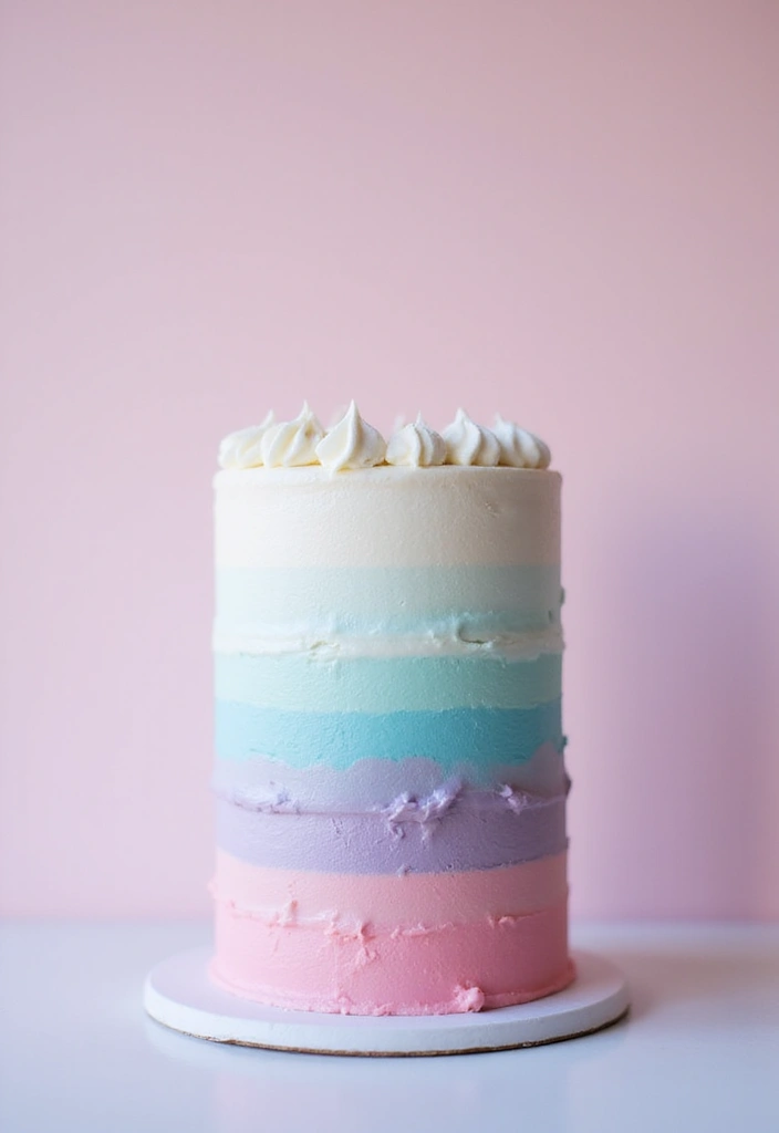 30+ Birthday Cake Ideas That’ll Make Every Celebration Sweet - 6. Ombre Cake