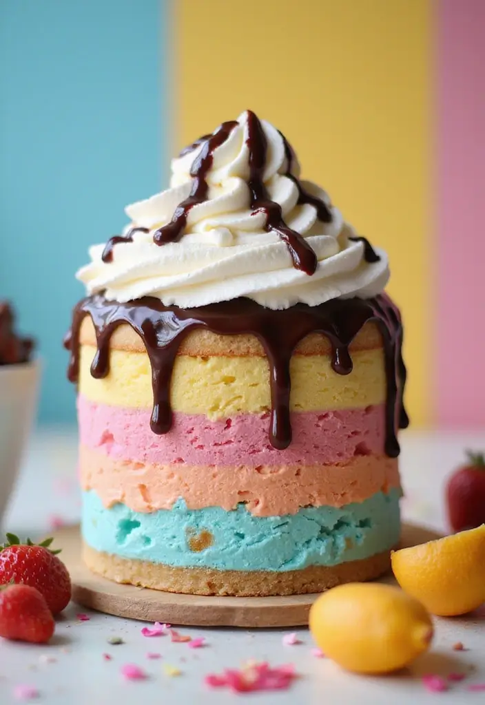 30+ Birthday Cake Ideas That’ll Make Every Celebration Sweet - 8. Ice Cream Cake