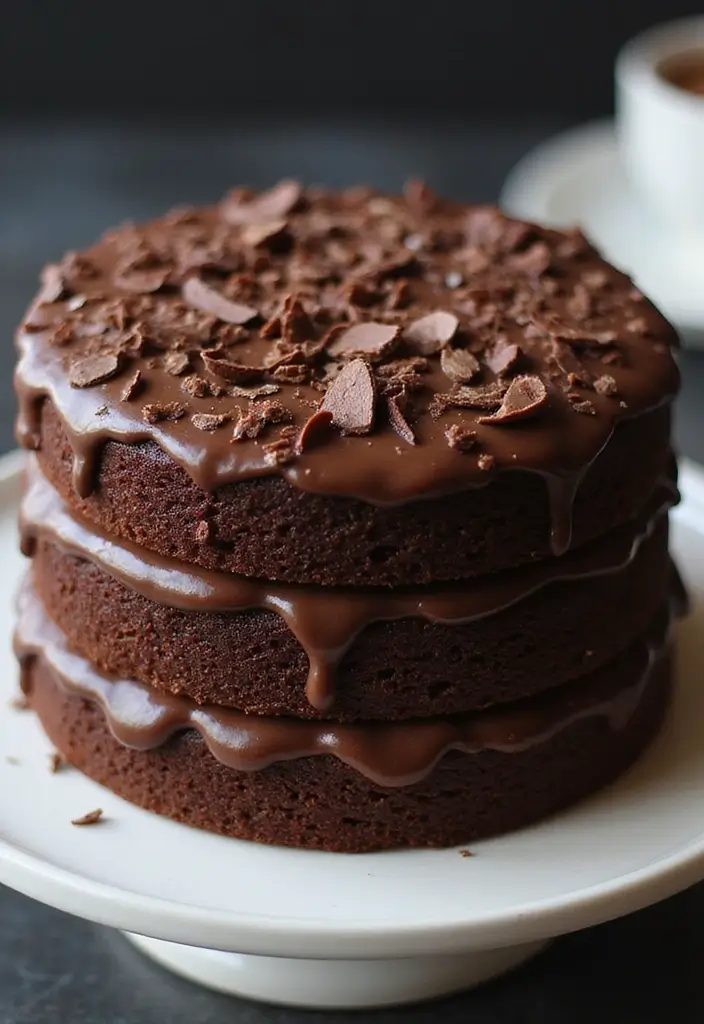 30 Birthday Cake Ideas for Mom That Show Love and Appreciation 6 30 Birthday Cake Ideas for Mom That Show Love and Appreciation - 2. Chocolate Indulgence Cake