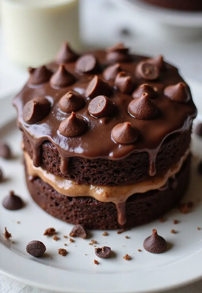 30 Birthday Cake Ideas for Mom That Show Love and Appreciation 168 30 Birthday Cake Ideas for Mom That Show Love and Appreciation - 26. Brownie Layer Cake