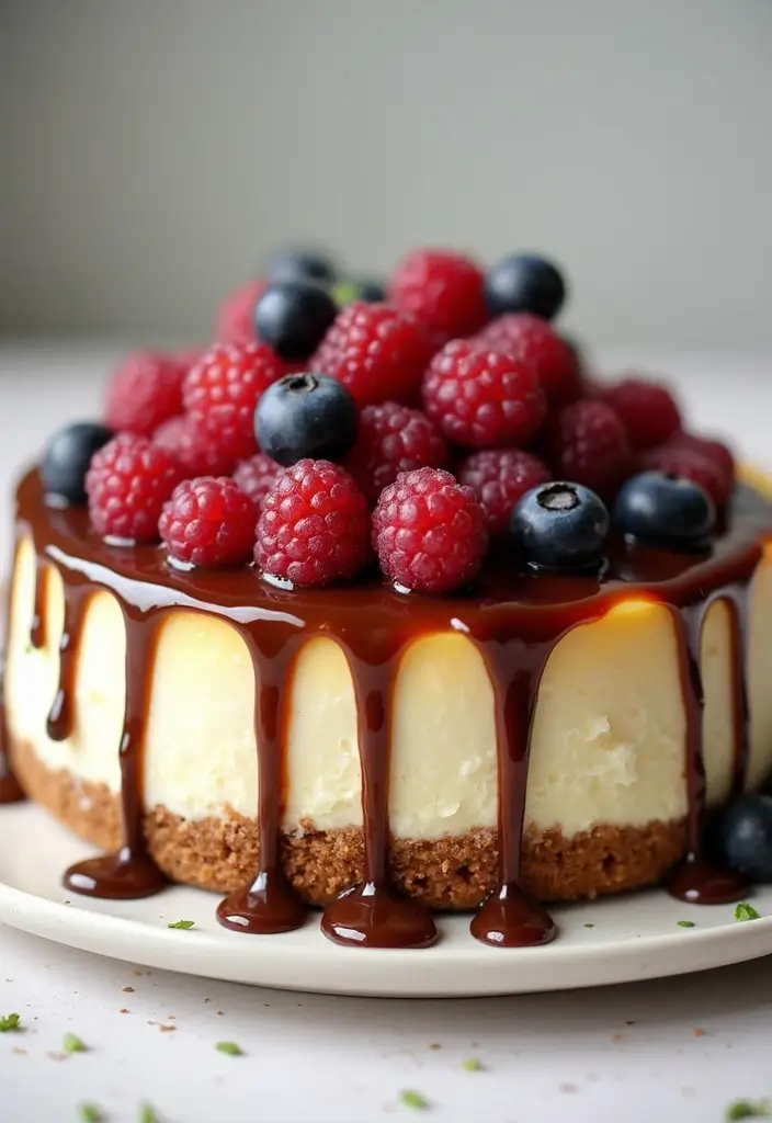 30 Birthday Cake Ideas for Mom That Show Love and Appreciation 20 30 Birthday Cake Ideas for Mom That Show Love and Appreciation - 4. Gourmet Cheese Cake