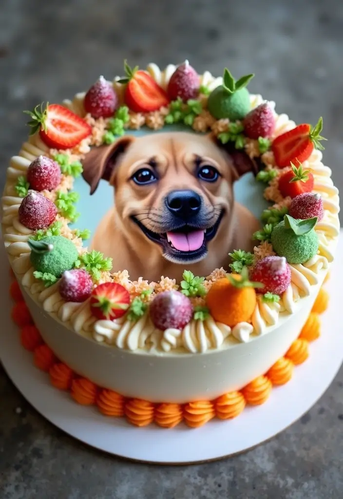 30 Birthday Cake Ideas for Mom That Show Love and Appreciation 27 30 Birthday Cake Ideas for Mom That Show Love and Appreciation - 5. Personalized Photo Cake