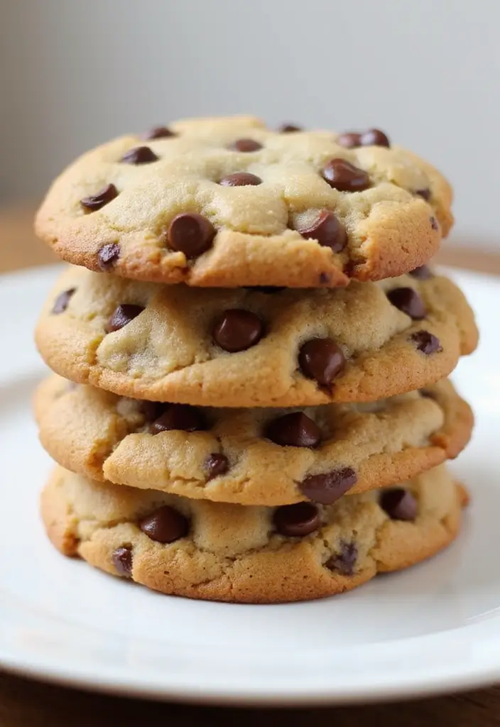30+ Bridal Shower Food Ideas That’ll Wow Every Guest - 22. Vegan Chocolate Chip Cookies