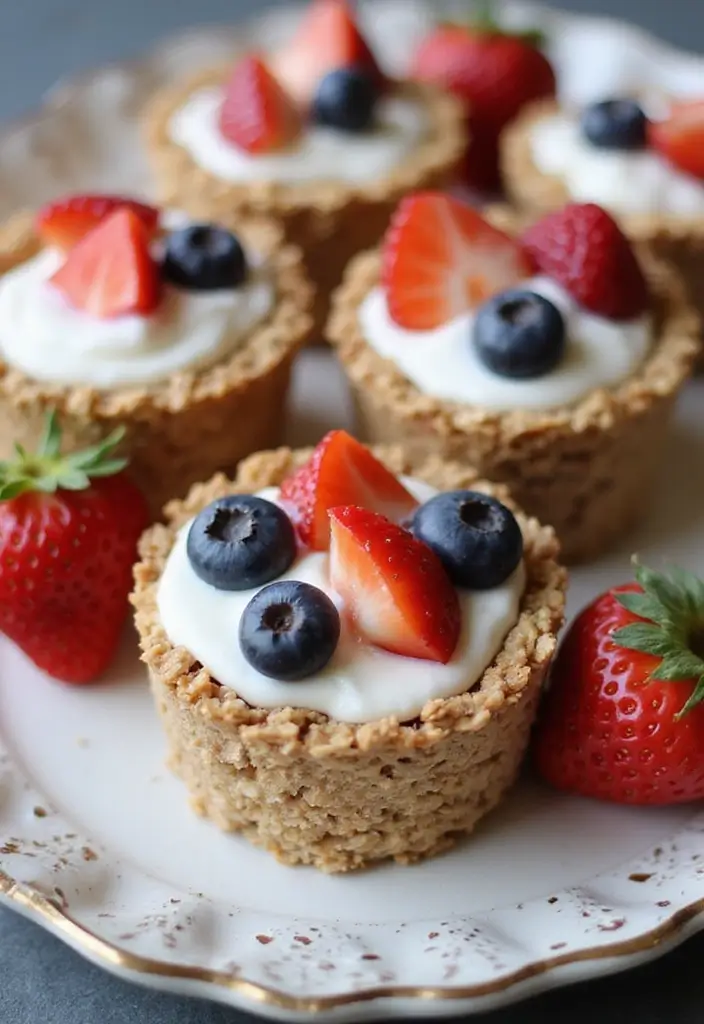30+ Bridal Shower Food Ideas That’ll Wow Every Guest - 29. Maple Pecan Granola Cups