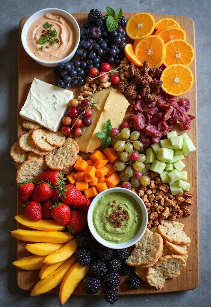 30+ Bridal Shower Food Ideas That’ll Wow Every Guest - 3. Vegan Charcuterie Board