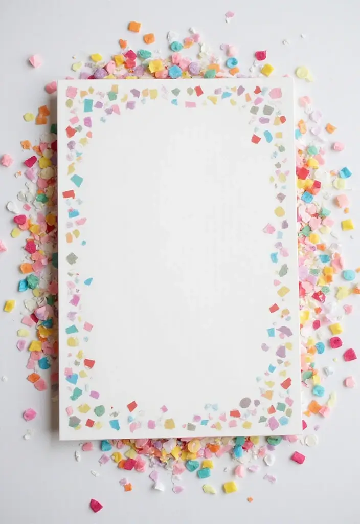 30 Bridal Shower Invitation Ideas That Set the Perfect Tone - 6. Biodegradable Confetti Invites