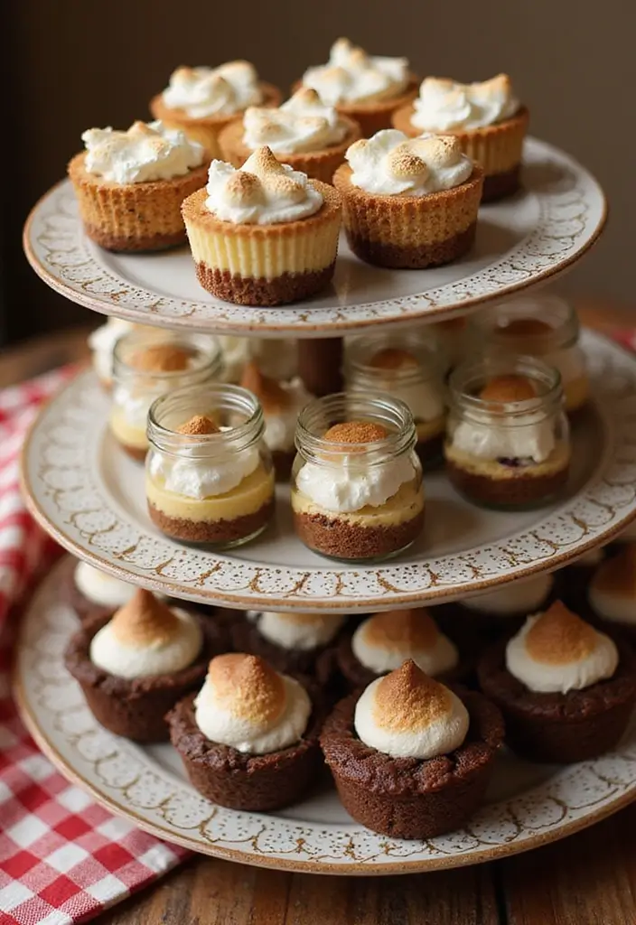 30 Cowboy Cake Ideas for a Western-Inspired Celebration - 10. Cowboy-Themed Mini Desserts