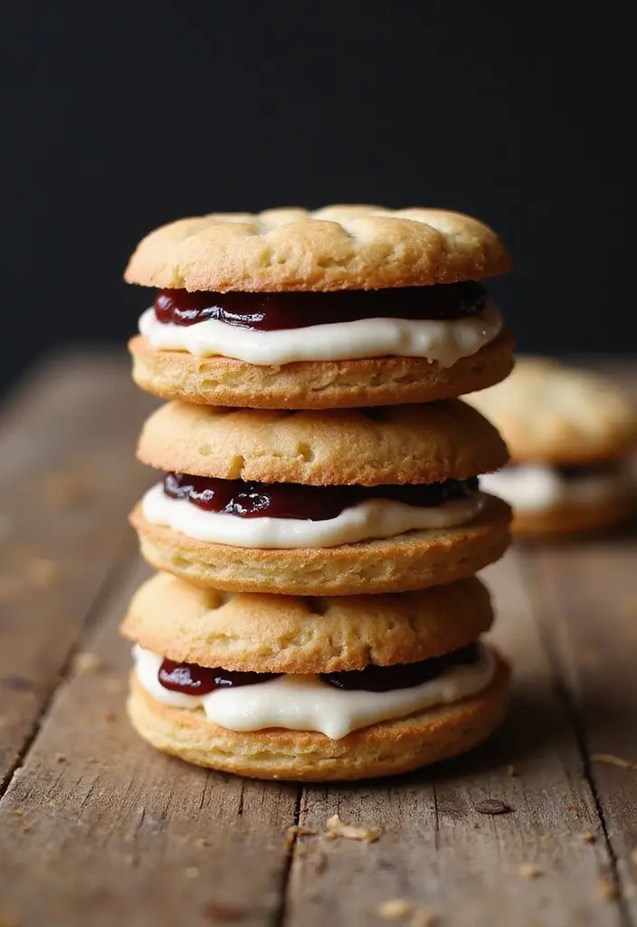 30 Cowboy Cake Ideas for a Western-Inspired Celebration - 16. Biscuit Stack Cake