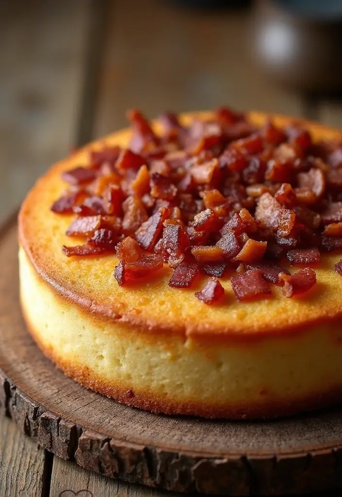 30 Cowboy Cake Ideas for a Western-Inspired Celebration - 26. Maple Bacon Cake