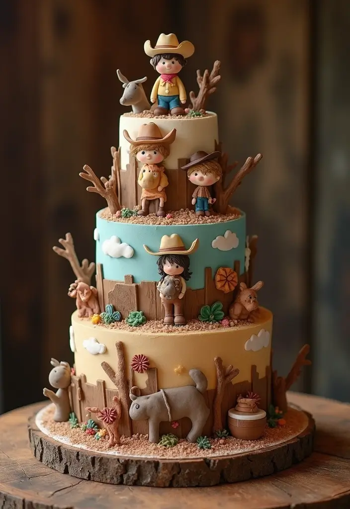 30 Cowboy Cake Ideas for a Western-Inspired Celebration - 28. Cowboy's Delight Cake