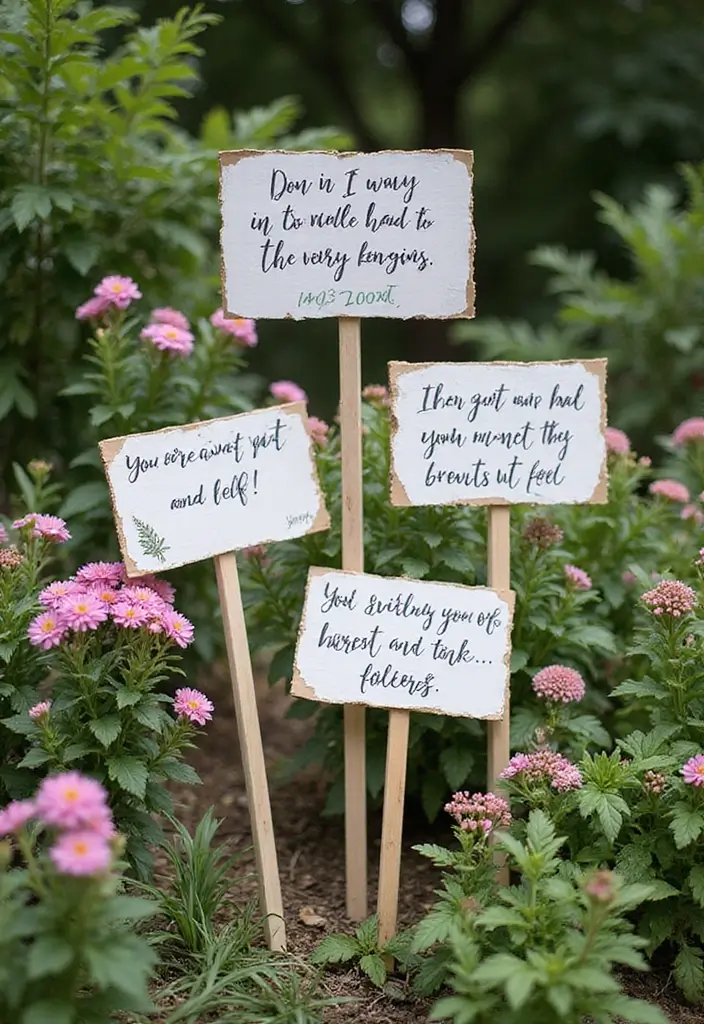 30 Creative Bridal Shower Sign Ideas That Add a Perfect Touch 35 30 Creative Bridal Shower Sign Ideas That Add a Perfect Touch - 7. Heartfelt Quote Signs