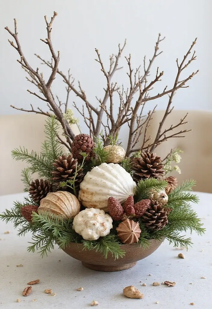 30 Elegant Bridal Shower Centerpiece Ideas That’ll Impress Guests 152 30 Elegant Bridal Shower Centerpiece Ideas That’ll Impress Guests - 24. Nature-Inspired Centerpieces